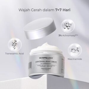 Lightening night cream
