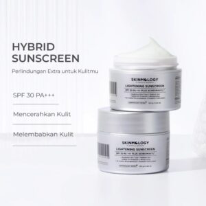Lightening sunscreen